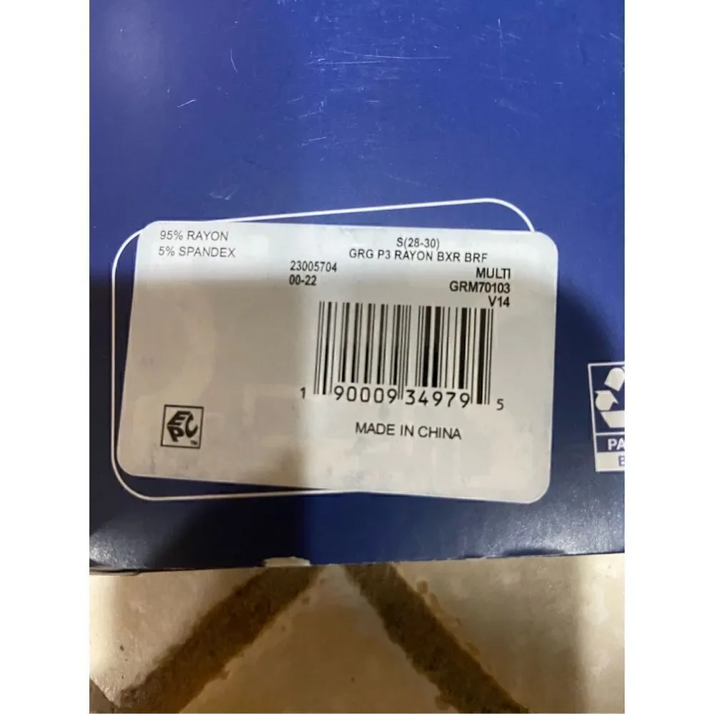 New George‎ 3 Pack 6 inch Boxer Brief's size Small
